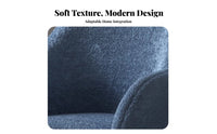 Upholstered Armchair Ergonomic Design Upholstered Tub Chair Long-Lasting Frame