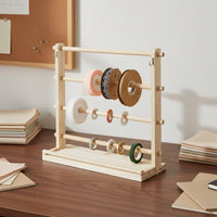 Wooden Ribbon Organizer Easy to Organize Wood Ribbon Organizer Burrsmooth Finish