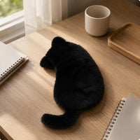 Feline Furry Writing Instrument Case Lightweight Desk Item Soft