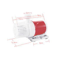 High-Performance Mini Brushless DC Water Pump Cylindrical Compact Circulation Pump