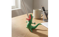 3D-Printed Reptile Pen Holder Curved Tail Reptile Pen Holder Smooth Surface