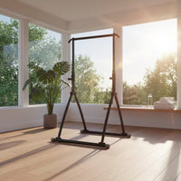 Pull-up Frame with Press Handles Foldable Pull-up Bar Press Station Heavy-Duty Equipment Multi-Function for Fitness Enthusiasts