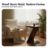 Z-Shaped Magazine Table Space-Saving Household Furniture Multi-Functional