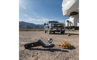 Sturdy Trailer Hitch Ball Mount Adjustable Ball Mount with Hitch Pin Dependable Hardware Versatile for Towing, Hauling