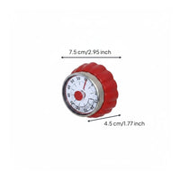 Mechanical Kitchen Timer Compact Stick-on Kitchen Timer Space Saving
