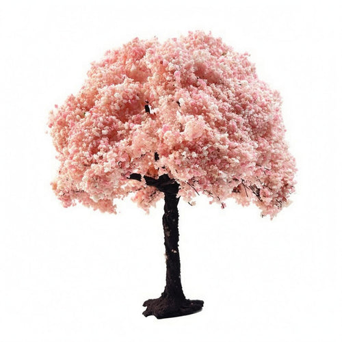 Artificial Cherry Blossom Tree No Maintenance Decorative Plant Realistic Design