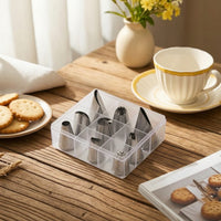 9 Pieces Piping Tip Set with Storage Case Rust-Resistant for Cupcake Frosting