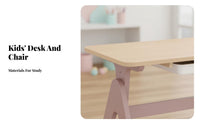 Adjustable Table and Chair Group Multi-Functional Adjustable Square activity station