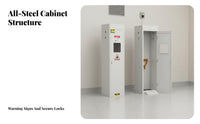 Fire-Resistant-Resistant Gas Cylinder Cabinet Automatic Alarm System Gas Cylinder Cabinet Fire Resistant for Researchers, Professionals, Factories