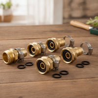 3 Pieces Garden Hose Ends Rustproof for Homeowners, Gardeners