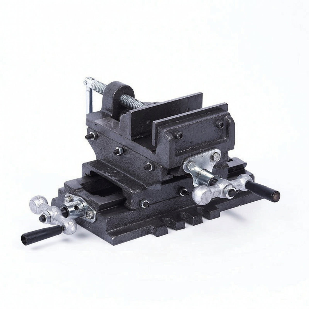 Cross-Slide Machine Vise Rigid Cross Slide Vise Precision for Machinists, Woodworkers, Drill Press