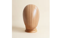 Headwear Head with Detachable Wood Stand Lightweight Hat Display Stand Sturdy