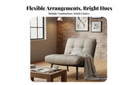 Single Sofa Chair Minimalist Design Upholstered Tub Chair Modern and design firm-density Foam padding for Adults, Cafe, salon