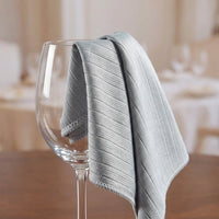 Professional Glass Cleaning Cloth and Microfibre Cloth, Gray Cleaning Cloths for Panes, Microfibre Cloth 30cm x 30cm for Mirrors