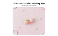 Strawberry Hair Fastener Cute Design Celestial Duckbill Fastener Nectarine Celestial Hair Pin Adorable Kids Strawberry Barrette