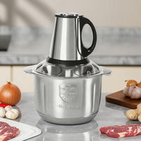 Stainless Steel Electric Meat Grinder 3-Speed Meat Grinder Compact Appliance Countertop for Meal Prep, Kitchen