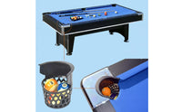 Pool Ball Basket Lightweight Billiard Ball Holder Easy to Pool Hygiene Table Drop Basket for Home Billiards