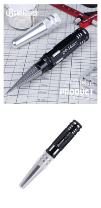 优速达扩孔器90080 模型手动扩孔改造穿孔器带刻度开孔工具0~14mm