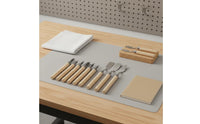 9 Pieces Linoleum Carving Kit Precision Block Printing Tool Set
