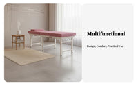 Multi-Functional Foldable Massage Table High-Density Foam Folding Massage Bed Lightweight Portable Beauty Bed Breathing Face Hole for Beauticians, Estheticians, Mobile Therapists, Medical Center, Travel
