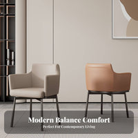 Curved Rear Rotate Chair Italian Inspired Design Upholstered Rotate Barrel Armchair Wrap-Around Rearrest Long-Lasting