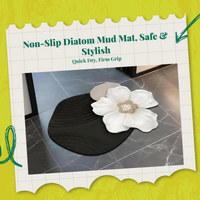 Diatomaceous Earth Bath Mat dries fast