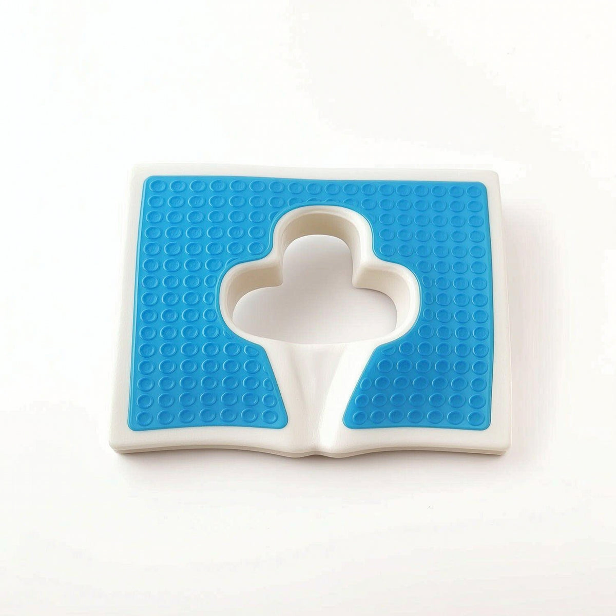 Gel Seat Cushion Pressure-Relief Seat Cushion with Cutout Ergonomic Contoured for Drivers