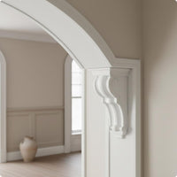 PU Corbel Carved Carving Decorative Arch Corbel Classic Vintage Design