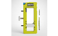 Door Hinge Drilling Template Tool Jig Depth Set Clamp Screw