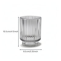 Cylindrical Mouthwash Cup with Thickened Base Easy to Clean Mouthwash Cup Durable Bathroom Tumbler Sturdy for Countertop