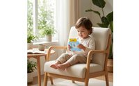 Cartoon Card Learning Machine Screenscreenless Language Learning Toy with Cards Clear Voice Talking Flash Cards Reader Reusable for Toddlers