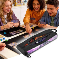 Cross-border Amazon Board Game Toy Playing Card Storage Bag, PVC Waterproof Transparent Multi-compartment Large Capacity Game Bag