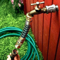 美国园林用品四通分水器  洗车水枪伸缩水管花园工具套装接头配件