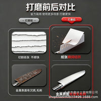 电动砂轮机多功能打磨机家用台式磨刀机小型抛光神器除锈机跨境 美规