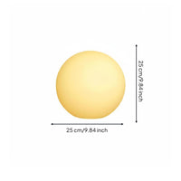 LED Globe Lawn Light, Colorful Outdoor Decorative Sphere, Remote Control, IP65 Waterproof, Multi-Scene Lighting