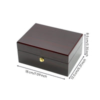 Watch Box with Pillow Hinged Case Sophisticated for Office