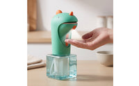HandsContactless Dinosaur Soap Dispenser Sensor-Activated Automatic Foaming Soap Dispenser Cute Smart for Children, Toddlers, Families, Bathroom, Kitchen, Sink
