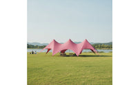 Three-Peak Canopy Tent Heavy Duty Star Canopy with Poles Tear-Resistant Large Outdoor Pavilion for Event Planners, Campers, Festivals, Camping