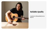 Self Pickguard Easy to Install Wood Grain Scratchplate Long-Lasting