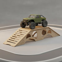 RC Crawler Bridge Tabletop Crawler Obstacle Small Scale for Kids