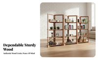 Floor-Standing Freestanding unobstructedrear Shelving unit Multifunctional Tree-Shaped Shelving unit adaptable Room Divider Artistic Design for Book Lovers, Apartment Dwellers, Office Workers, Study, Bedroom