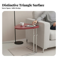 Height-Adjustable C-Table Light Luxury aesthetic Nightstand Modern Minimalist