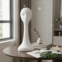 Mannequin Head Long Display Head Well-Proportioned Hairpiece Stand Retail Stores, Hair Salons
