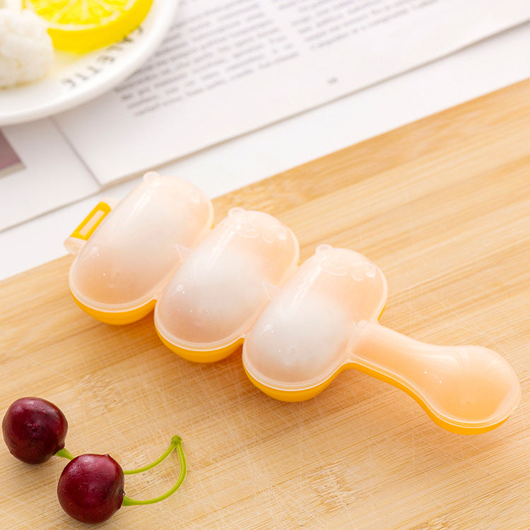 H693 Shake-Shake Rice Ball Maker Creative Kitchen Tool DIY Onigiri Mold with Rice Scoop Boxed Set
