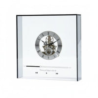 Transparent Mechanical Timepiece Gift Box Packaging Table Decoration