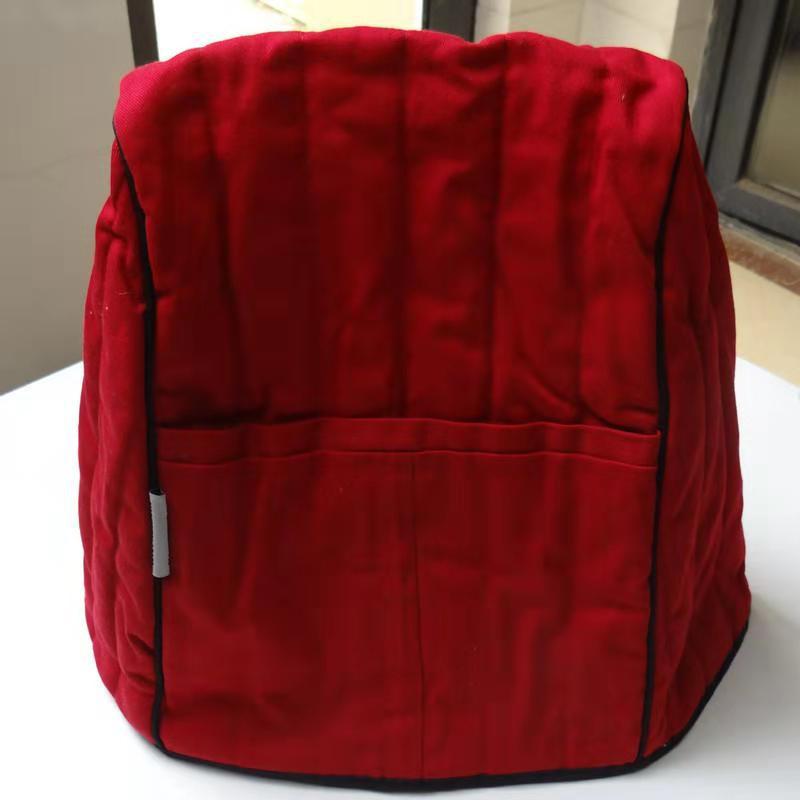 Quilted Stand Mixer Dust Cover with Pockets, Thickened Appliance Protector for KitchenAid, Blender, Coffee Maker