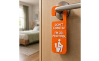 Humorous Door Hanger with Hook High-Contrast Door Hanger Sign Long-Lasting Do Not Disturb Sign Minimalist for Hobbyists, Students, Hobby Room