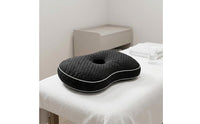 Contoured Side Sleeper Ear Pillow Ergonomic Ear Pillow Textured Textile