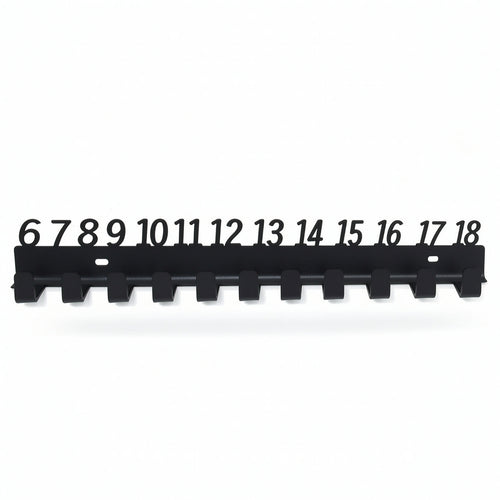 Wall-Mounted Metal Storage rackSaving Utility Hanger with Hooks