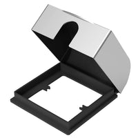 86 Switch Socket Rain Cover Stainless Steel Waterproof Box Outdoor Splash-Proof Box for EV Charger Socket Protective Box